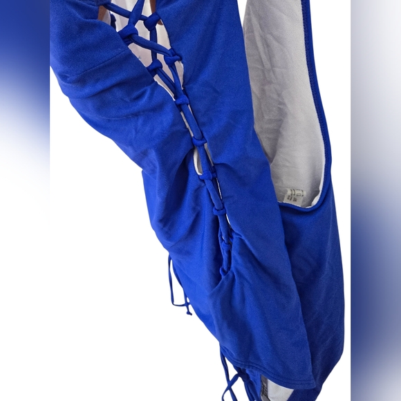 NWT Holipick Blue One Piece Swimsuit Size 18W - Picture 4 of 12